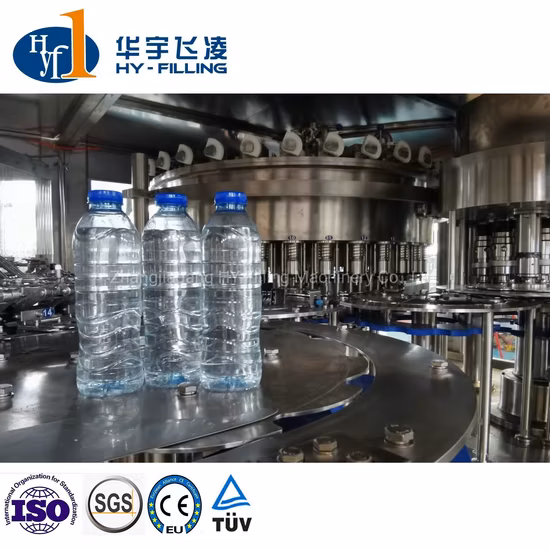 500ml Pet Bottle Automatic Mineral Pure Water Filling Packing Machine