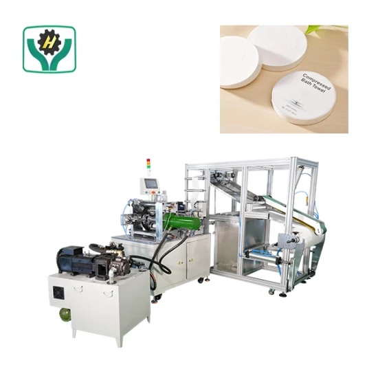 Disposable Compressed Sheet Compression Expandable Bath Towels Making Machine