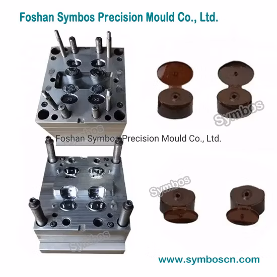 Professional OEM Complex Inner Teeth Outer Teeth Plastic Injection Mould Molding for Bottle Cap Screw Cap Plastic Flip Cap House Hold Products with Cap